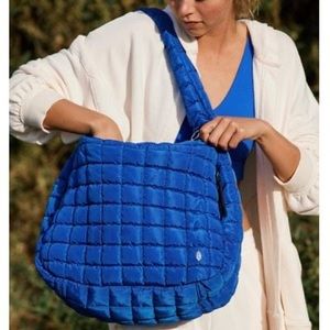NWT FP Movement by Free People Quilted Carryall Bag